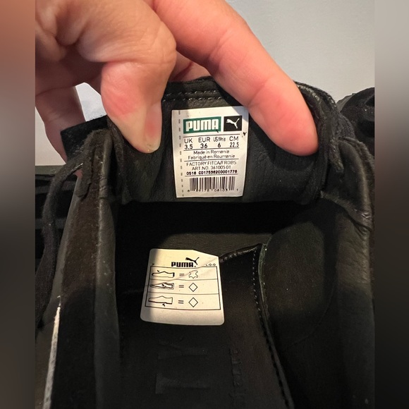 Women’s puma Fentyx Wmns Suede Creeper OG 'Black' - Picture 9 of 10